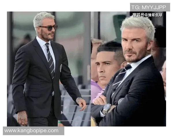 西装革履的足球明星们展现优雅风采与运动魅力的完美结合